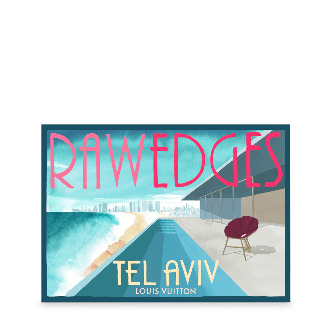 現行モデル 未使用品 ルイヴィトン ポスター Raw Edges インテリア Poster of Raw Edges - Luxury Decoration - Home and Art of